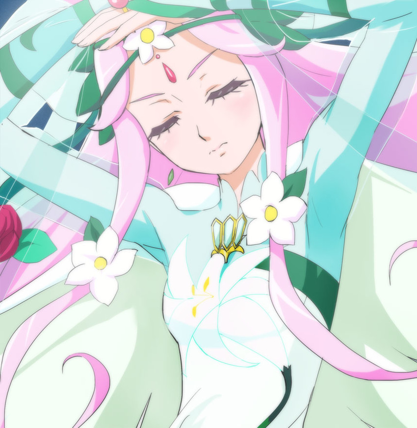 hanami kotoha and cure felice (precure and 1 more) drawn by haruyama_kazunori