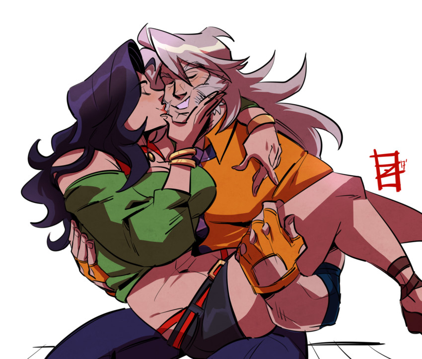laura matsuda and zeku (street fighter and 1 more) drawn by z0mbiraptor