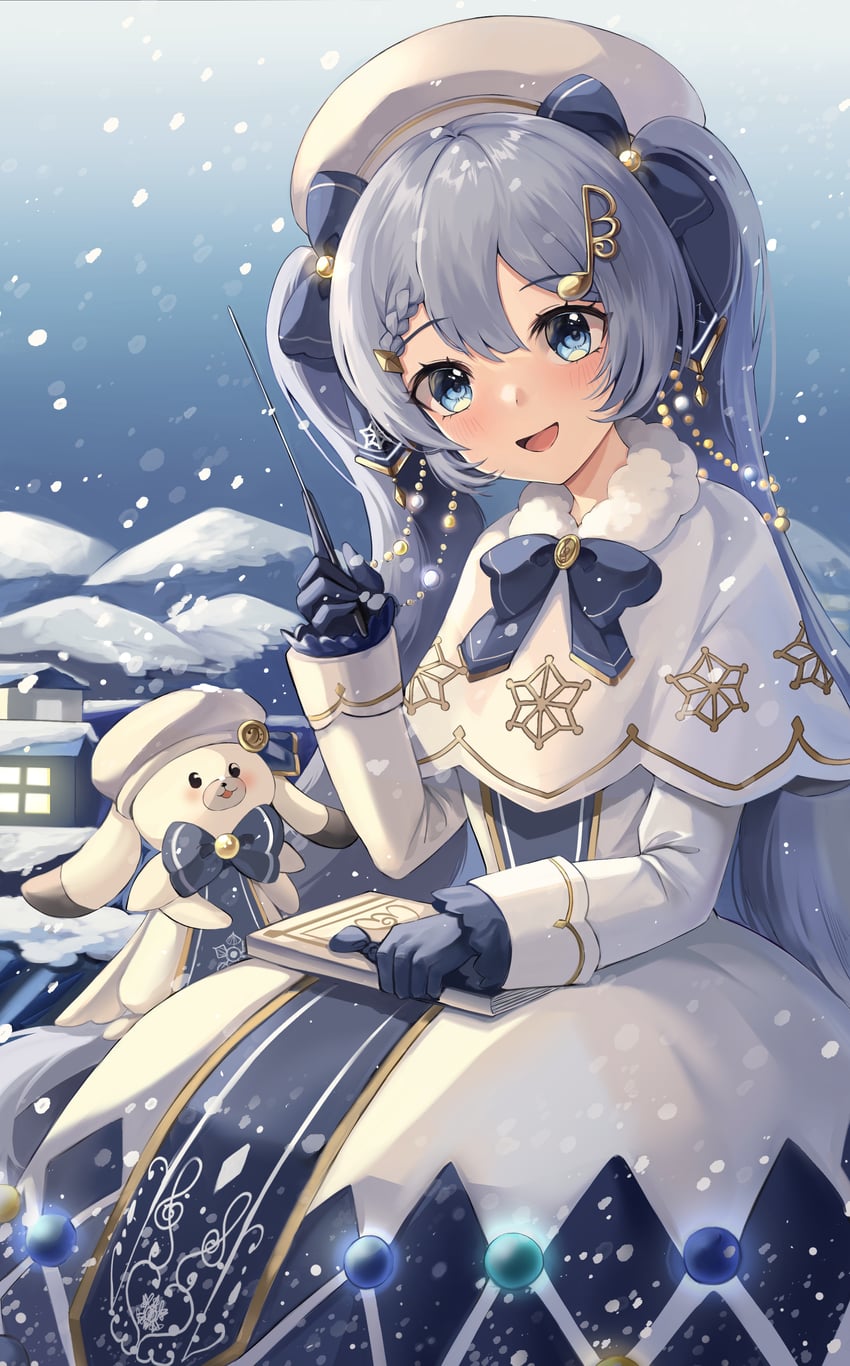 hatsune miku, yuki miku, and rabbit yukine (vocaloid) drawn by zipgaemi