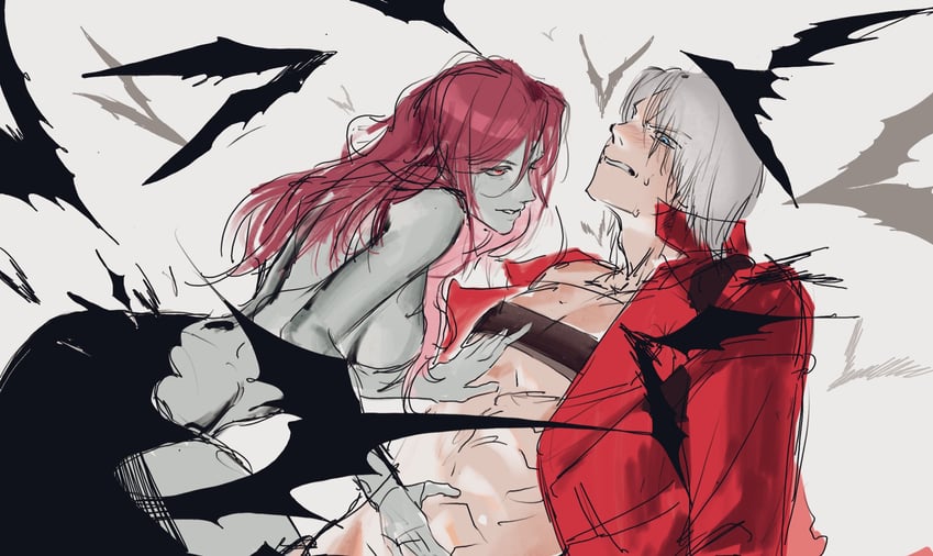 dante and nevan (devil may cry and 1 more) drawn by sang_lyj