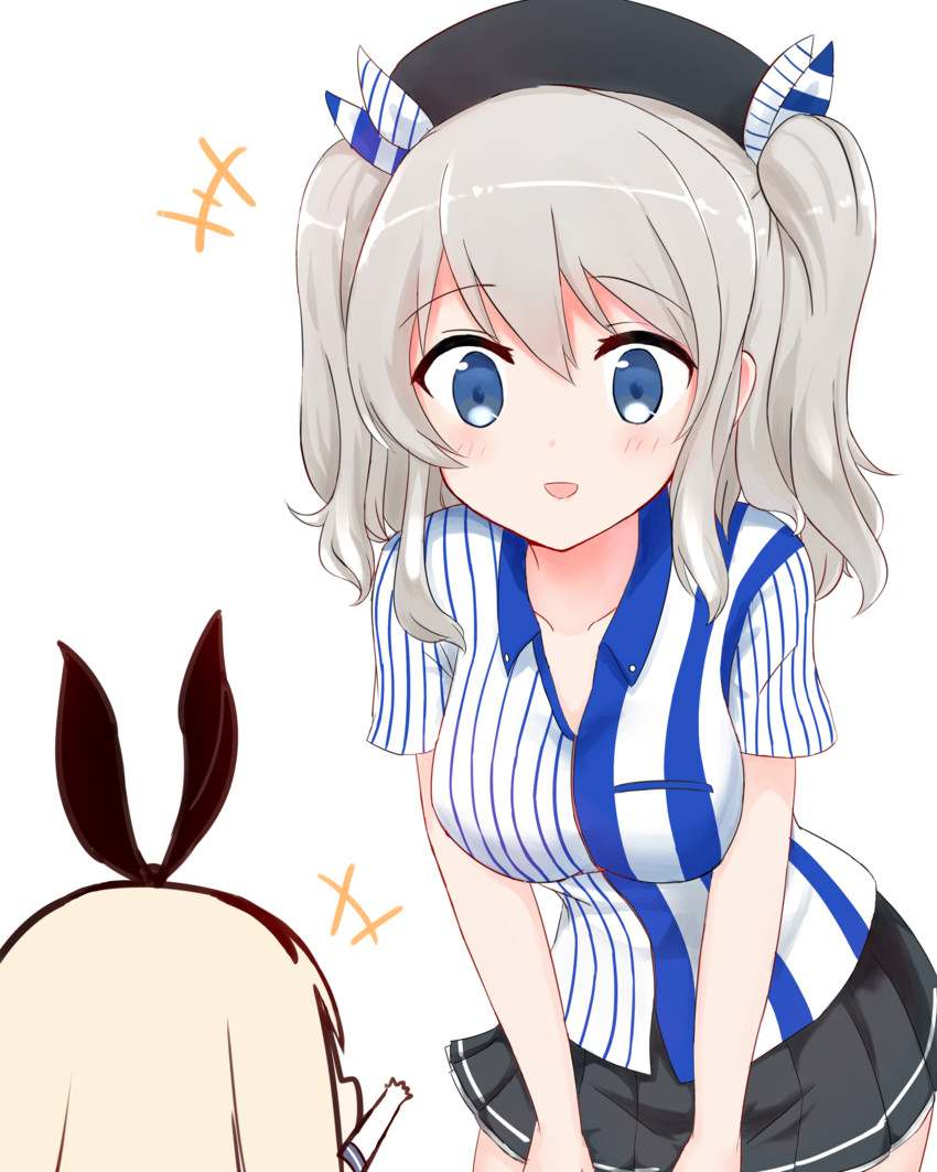 shimakaze and kashima (kantai collection and 1 more) drawn by 000_(jicasoe)