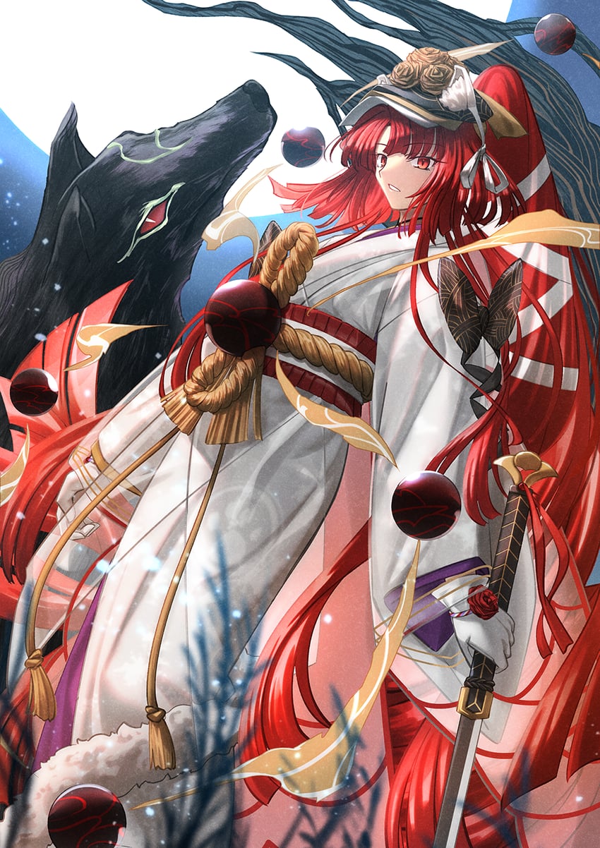 kyokutei bakin and yatsufusa (fate and 1 more) drawn by shoori_(migiha)