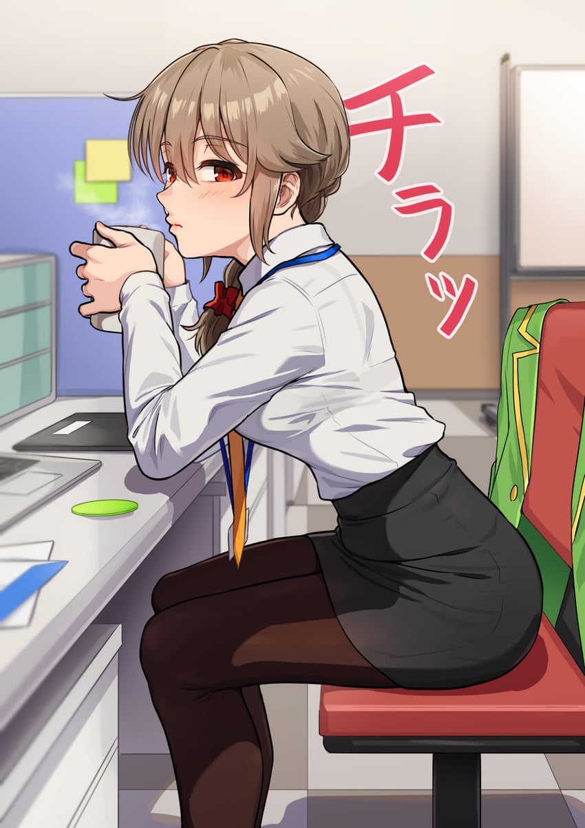 senkawa chihiro (idolmaster and 1 more) drawn by kamille_(vcx68)