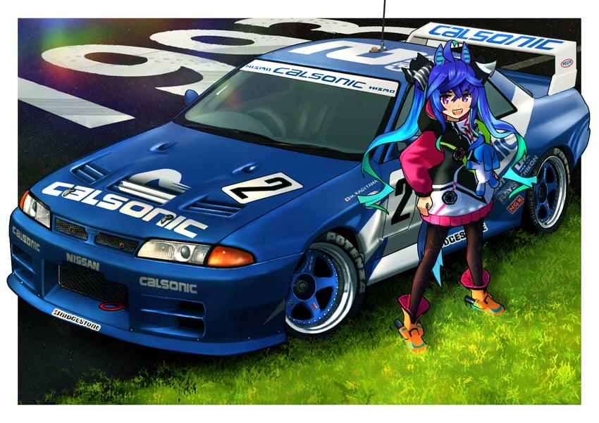 twin turbo (umamusume and 1 more) drawn by timmyyen