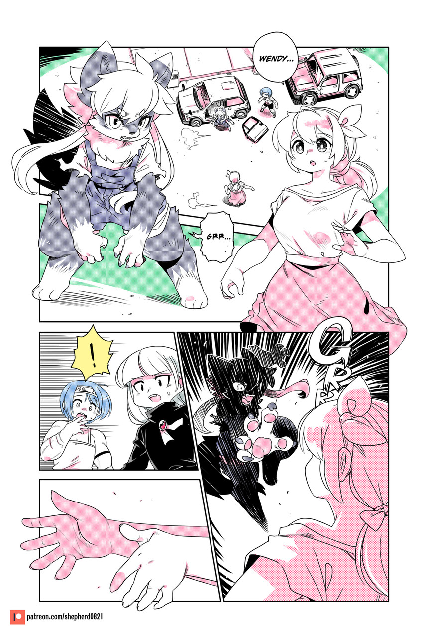 wendy, carmilla, jennifer, and aella (modern mogal) drawn by shepherd0821