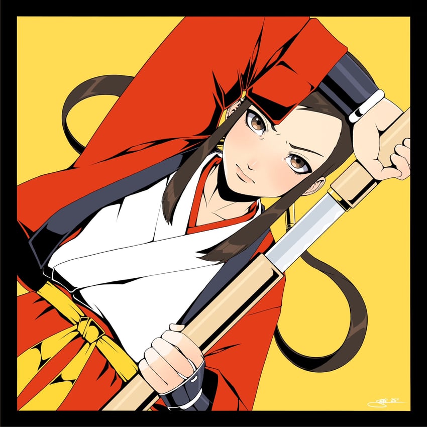 takane hibiki (samurai spirits and 2 more) drawn by its_just_suppi