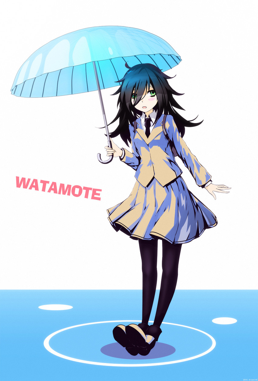 kuroki tomoko (watashi ga motenai no wa dou kangaetemo omaera ga warui!) drawn by arsenixc
