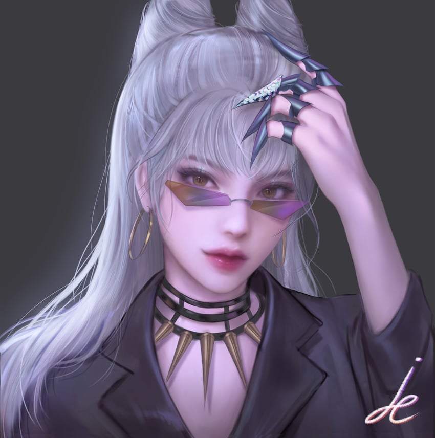 evelynn, k/da all out evelynn, and the baddest evelynn (league of legends) drawn by pinker