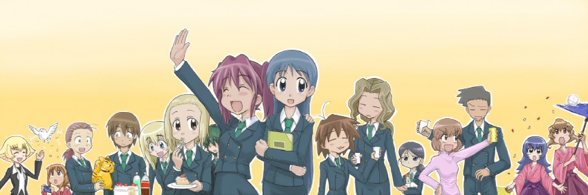 kajiwara sora, asou natsumi, kate, torikai hazuki, kurihara nagisa, and 11 more (sketchbook full colors) drawn by machijuu
