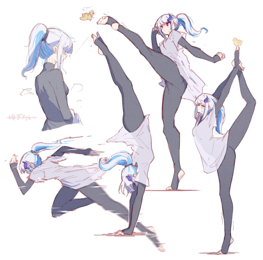 lize helesta and sebastian piyodore (nijisanji) drawn by hitanu