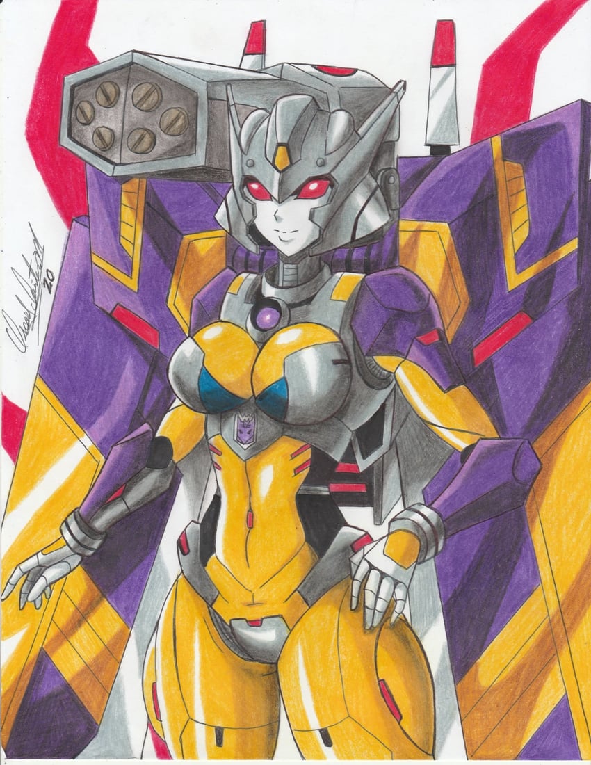 thunderblast (transformers and 2 more) drawn by ravernclouk
