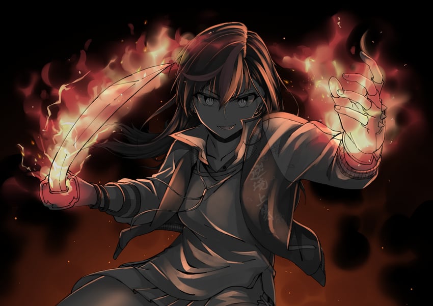 inago akira (toji no miko) drawn by jouhou