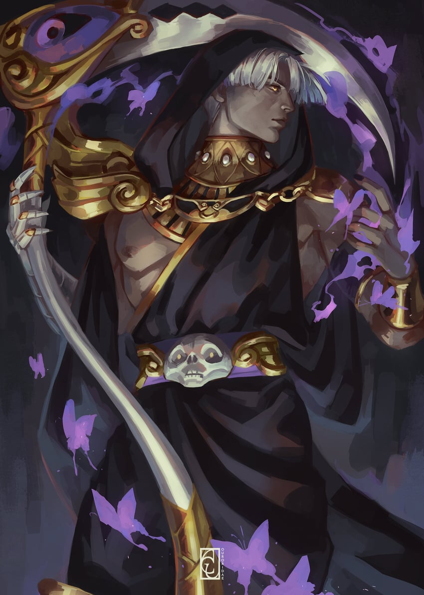 thanatos (hades and 1 more) drawn by ouroridae