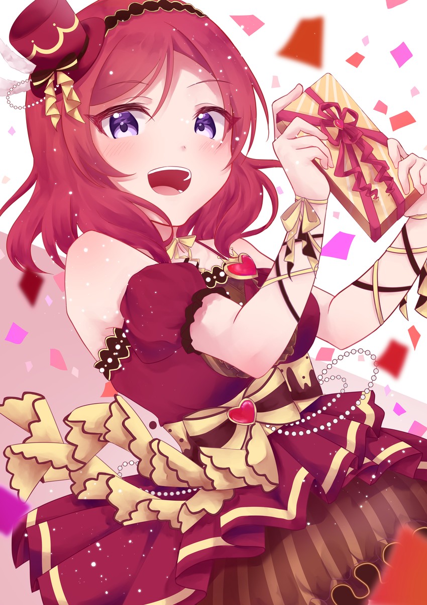 nishikino maki (love live! and 1 more) drawn by harukasu_(mememememo)