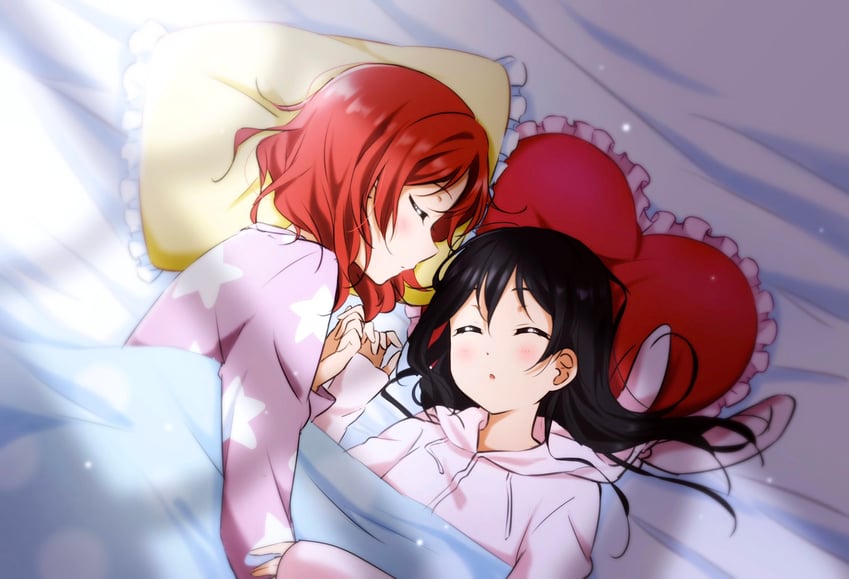 nishikino maki and yazawa nico (love live! and 1 more) drawn by fuyuu310
