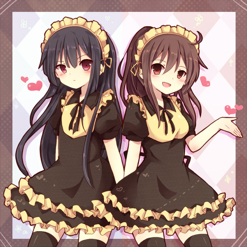 aoyama nanami and akasaka ryuunosuke (sakura-sou no pet na kanojo) drawn by uguisu_mochi_(ykss35)