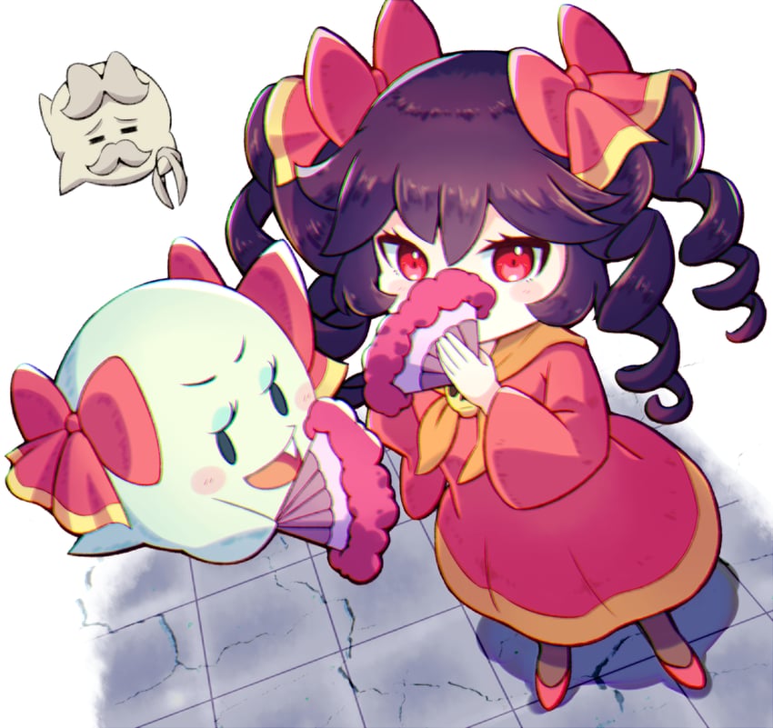 boo, ashley, bow, and bootler (mario and 3 more) drawn by matchamassa