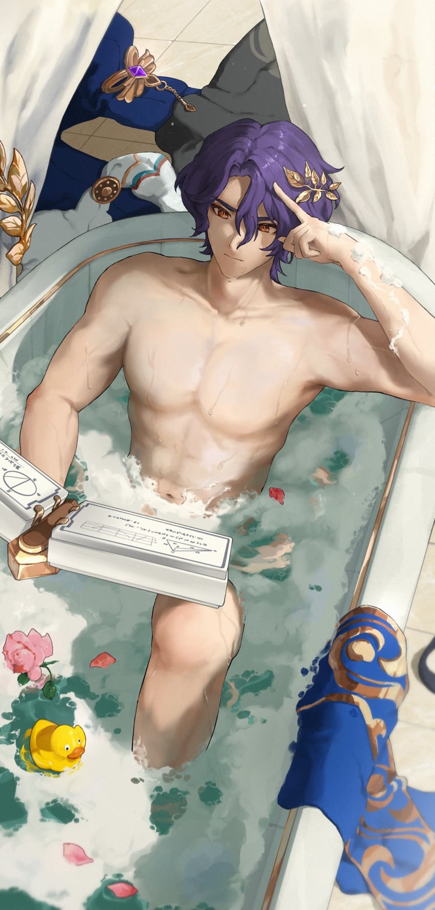 dr. ratio (honkai and 1 more) drawn by pang_(user8o8symb0l)