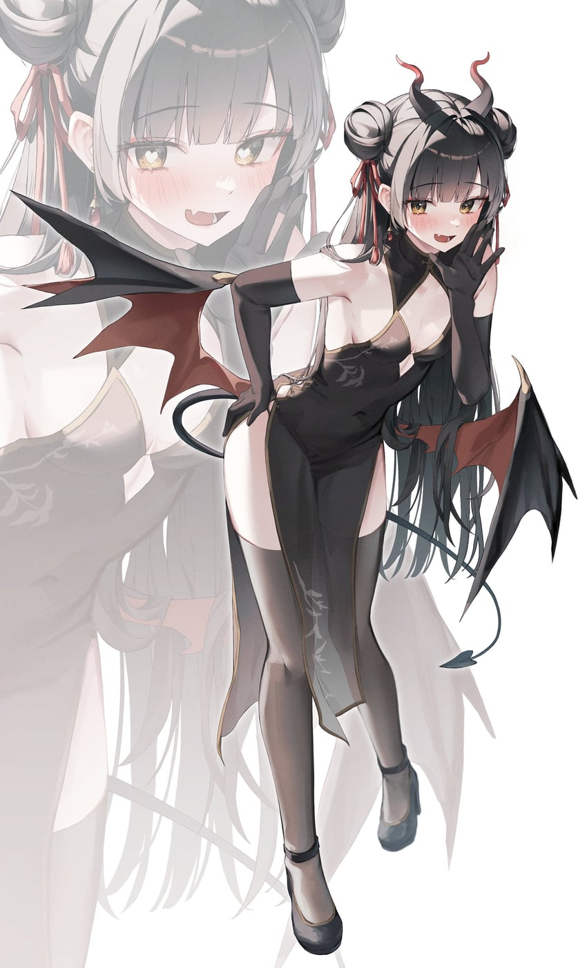 li dailin (black survival and 1 more) drawn by gyogyog