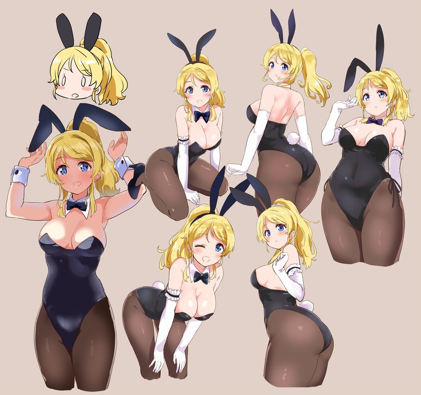 ayase eli (love live! and 1 more) drawn by kurokawa_makoto