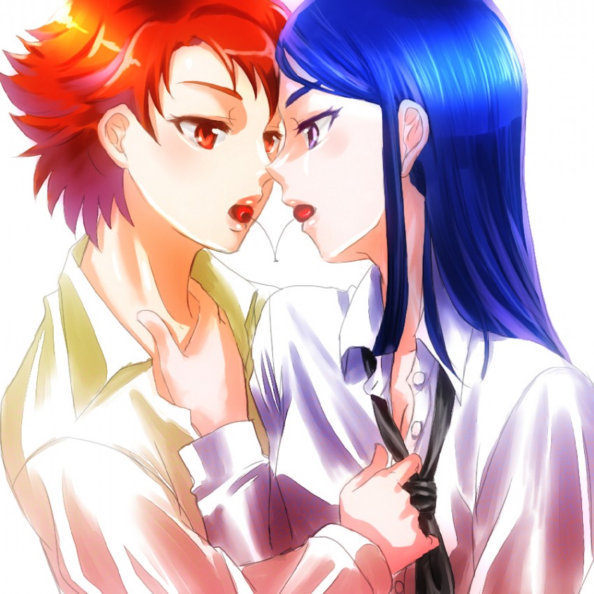 minazuki karen and natsuki rin (precure and 1 more) drawn by ririclub