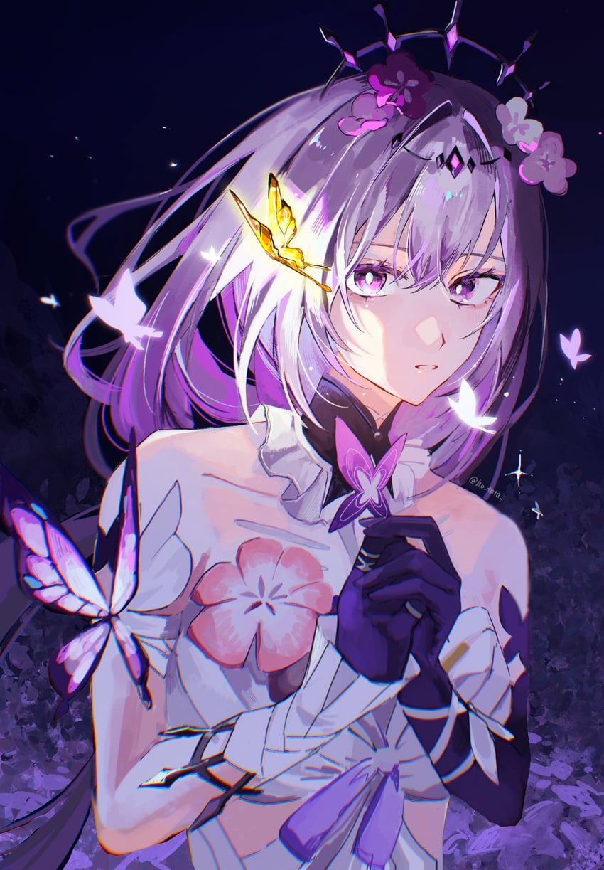 castorice (honkai and 1 more) drawn by suzu_(0943_su)
