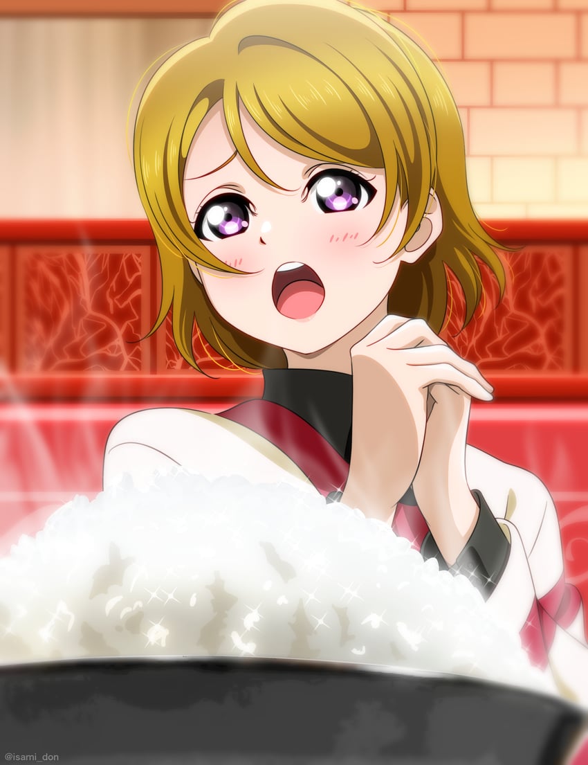 koizumi hanayo (love live! and 1 more) drawn by isami_don