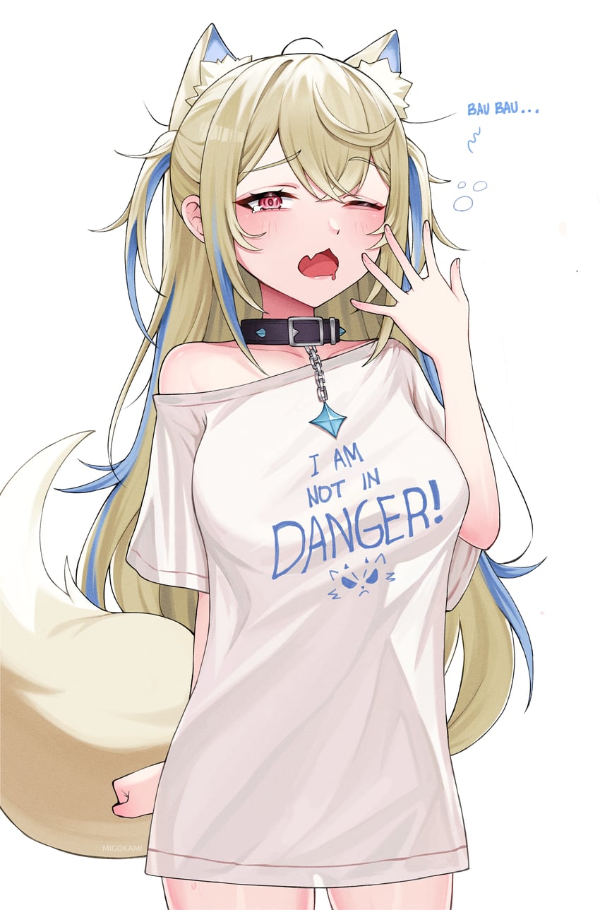 fuwawa abyssgard (hololive and 1 more) drawn by migokami