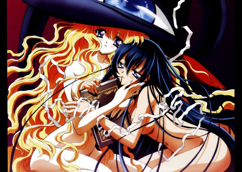 lilith and azuma hazuki (yami to boushi to hon no tabibito) drawn by nishida_asako