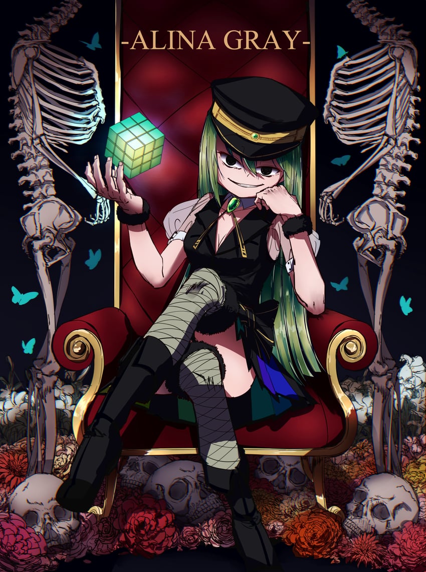 alina gray (mahou shoujo madoka magica and 1 more) drawn by sakaemdg