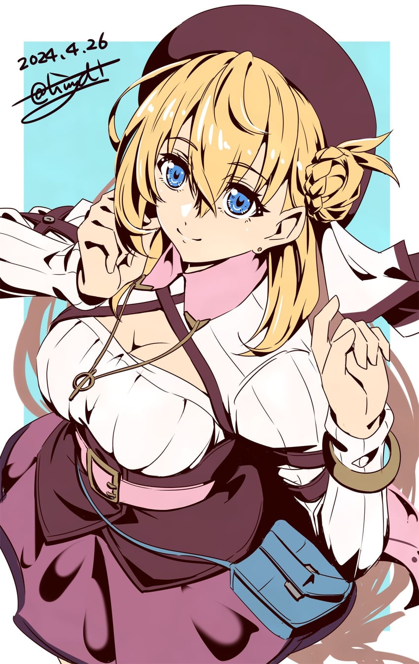 agnes claudel (eiyuu densetsu and 3 more) drawn by tinybiard
