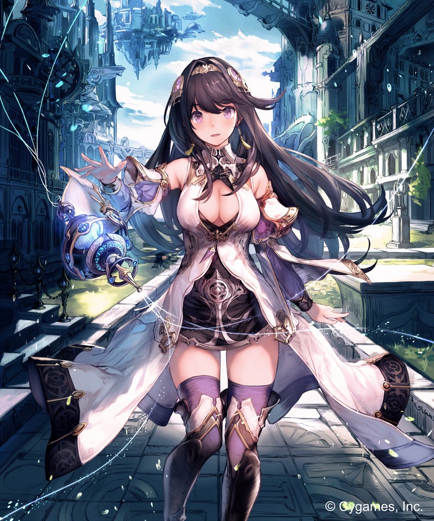 evamia (shingeki no bahamut and 1 more) drawn by u-suke_(supertie)