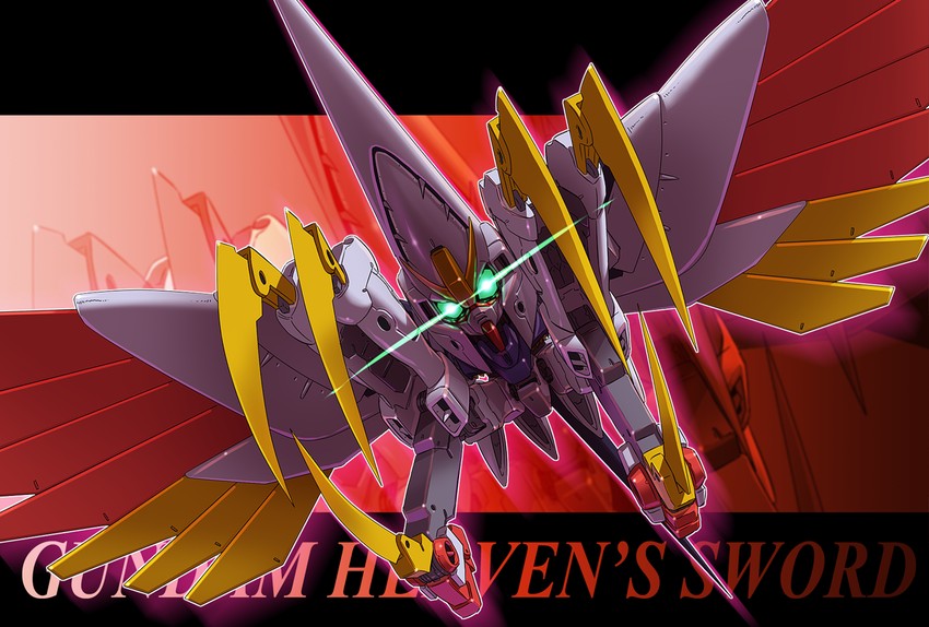 gundam heaven's sword (gundam and 2 more) drawn by yabe_makoto