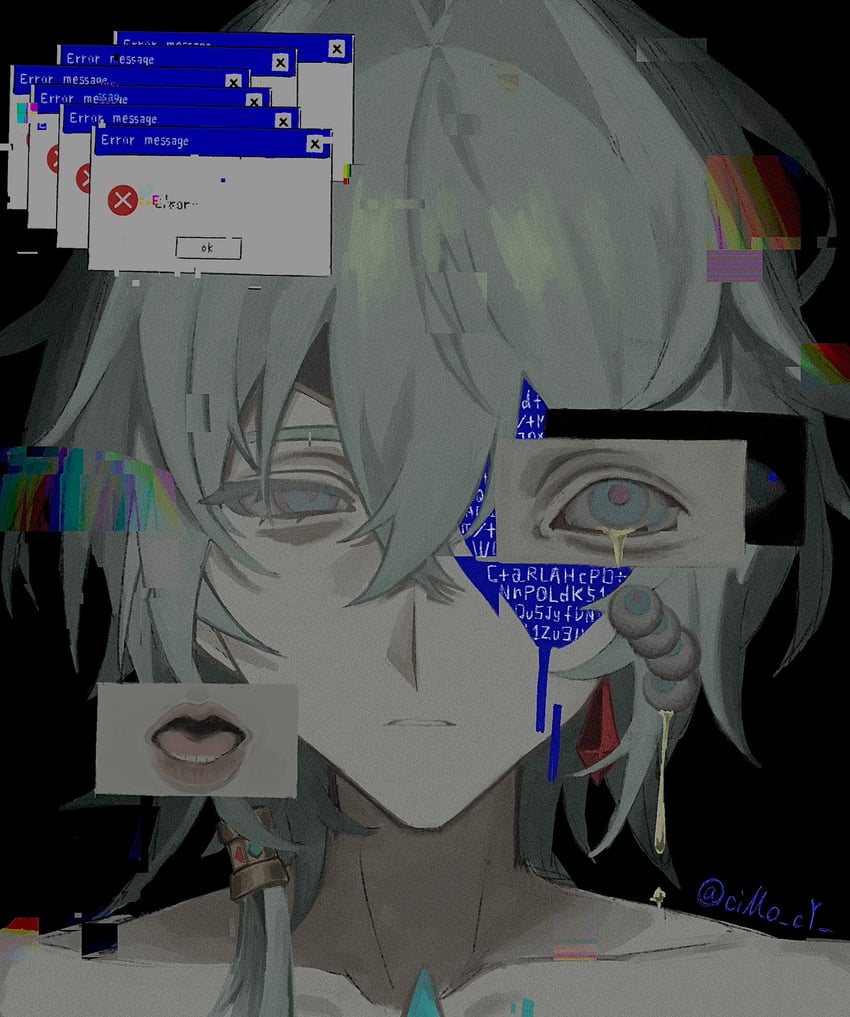 anaxa (honkai and 1 more) drawn by cyn_ouo