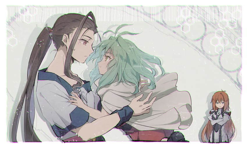 elhaym van houten, emerada, and fei fong wong (xenogears) drawn by soukuu_kizuna