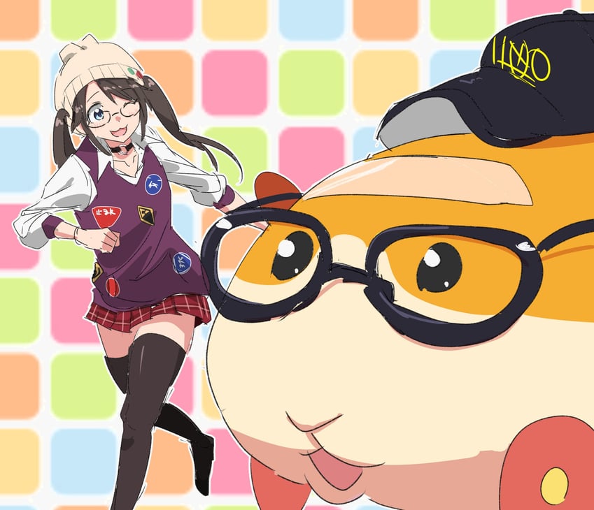 mitsumine yuika and potato (idolmaster and 2 more) drawn by ogasawara