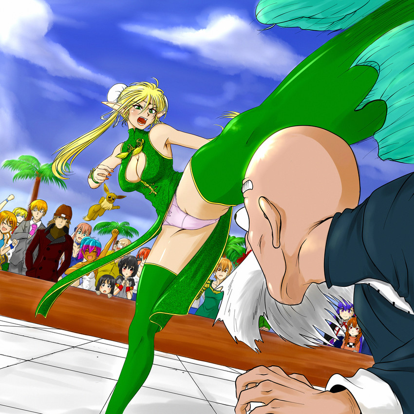 bb, eevee, kousaka kirino, aigis, madotsuki, and 7 more (fate and 12 more) drawn by viperxtr
