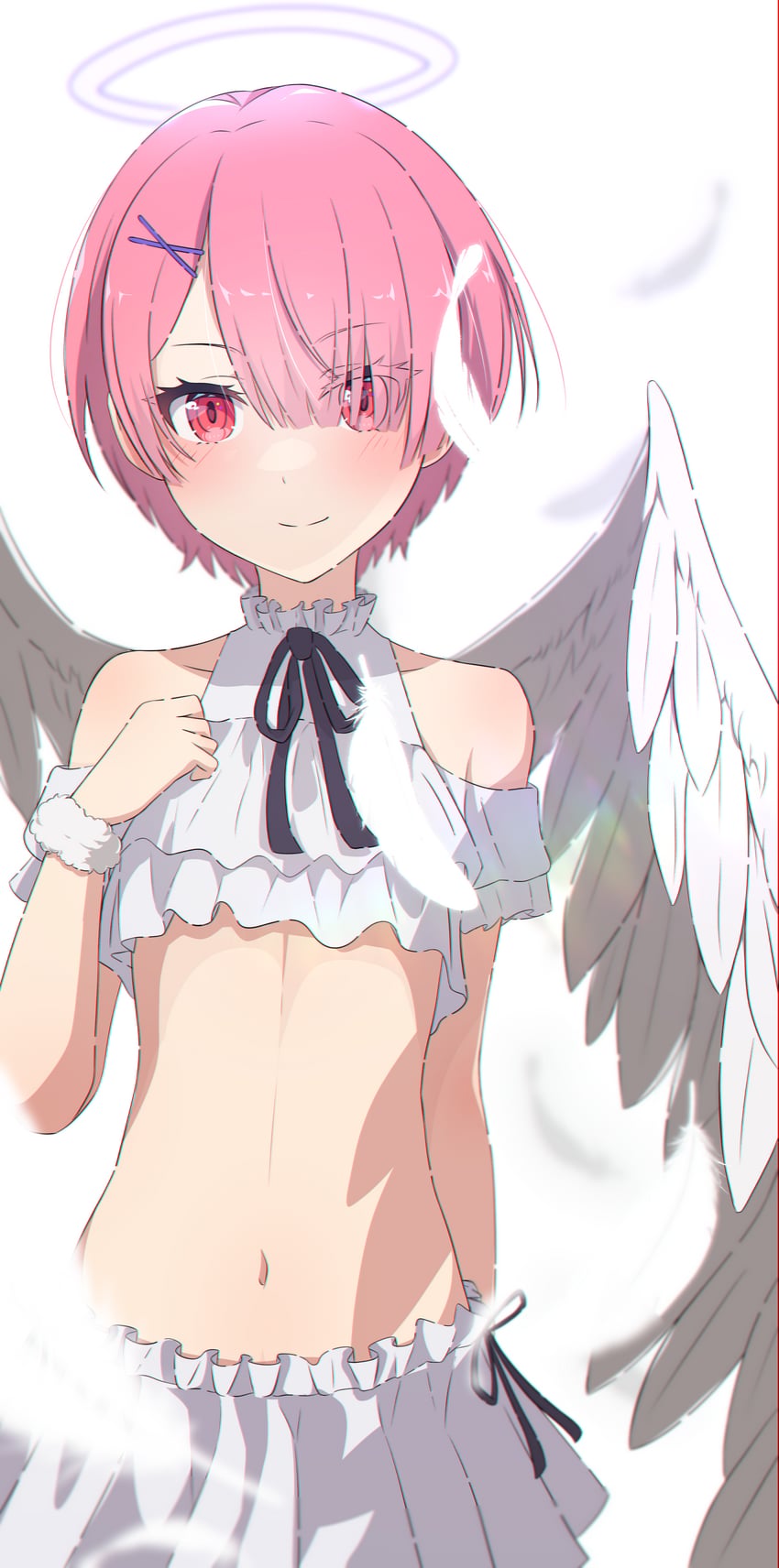 ram (re:zero kara hajimeru isekai seikatsu) drawn by na-suke