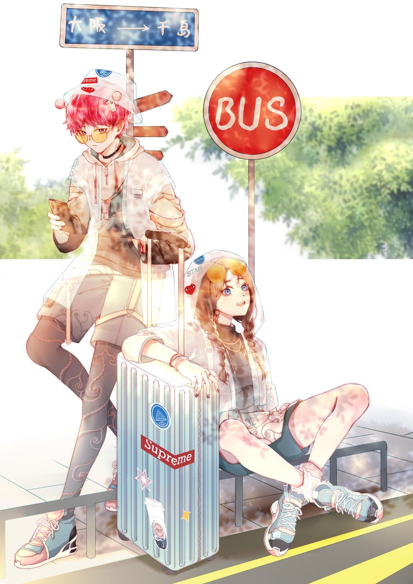 saiki kusuo (original and 1 more) drawn by baihua_er