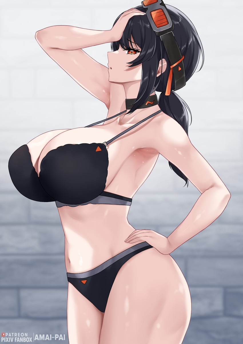 grace howard (zenless zone zero) drawn by amai-pai