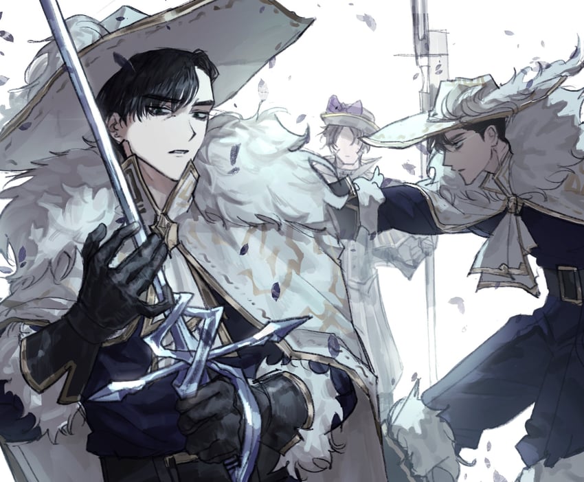 heathcliff and meursault (project moon and 1 more) drawn by chanil_(muexlku)