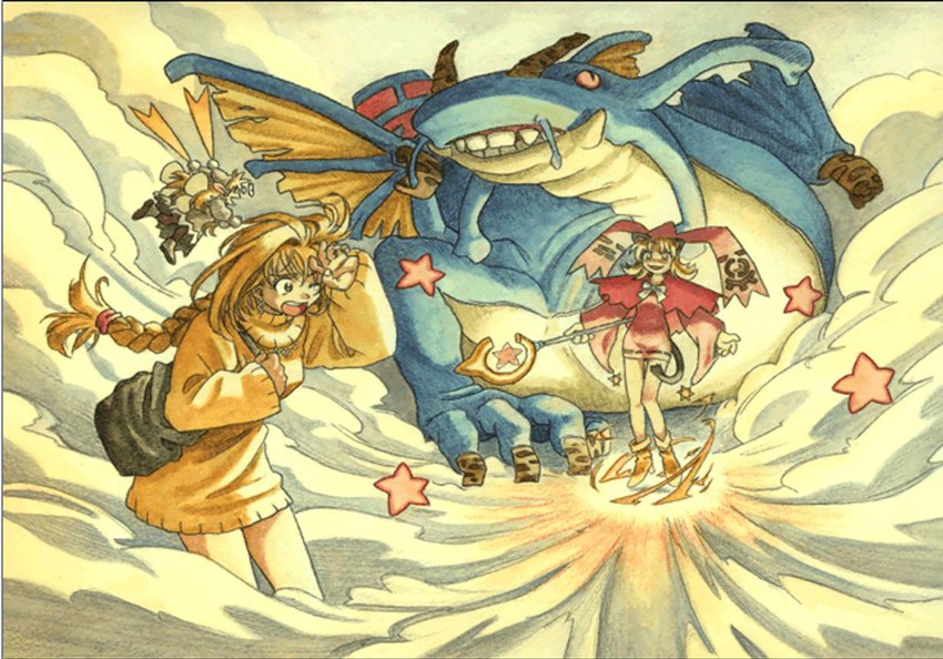 cornet espoir, kururu, and myao (marl kingdom and 1 more)