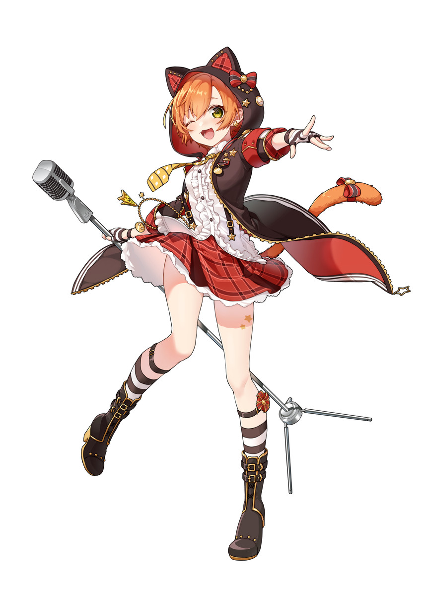 hoshizora rin (love live! and 2 more) drawn by daya