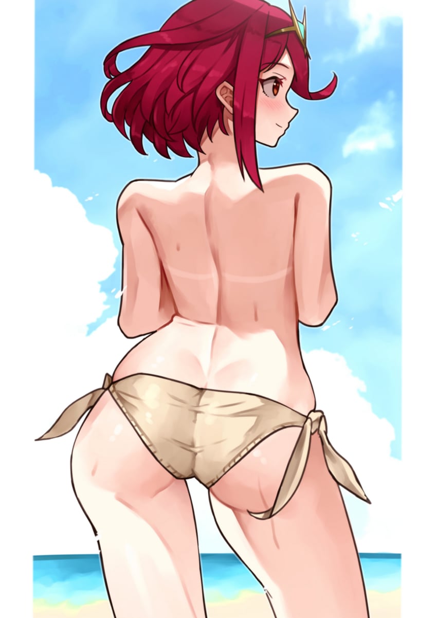 pyra (xenoblade chronicles and 1 more) drawn by yotsuha_uni
