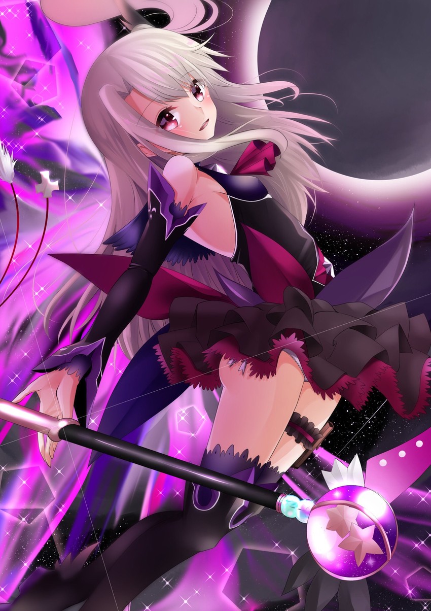 illyasviel von einzbern, prisma illya, and testament (fate and 2 more) drawn by pei_iriya