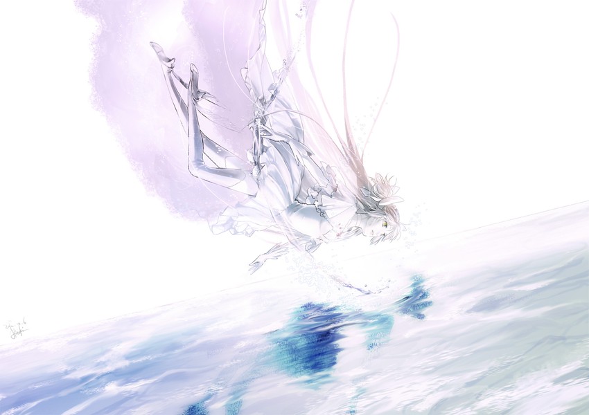 kaname madoka, miki sayaka, and ultimate madoka (mahou shoujo madoka magica) drawn by hitaki_azami