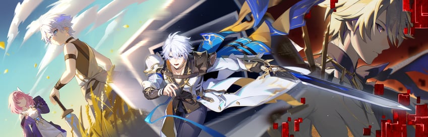 phainon and cyrene (honkai and 1 more) drawn by yan_huai_an