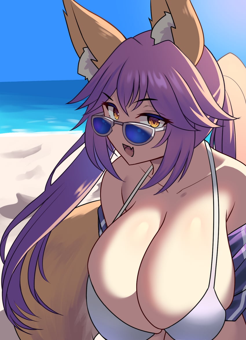 tamamo and tamamo no mae (fate and 1 more) drawn by jifuwabe