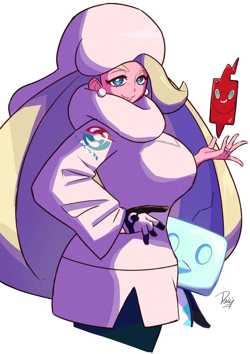 rotom, rotom phone, melony, and eiscue (pokemon and 1 more) drawn by ida_(idalol490)