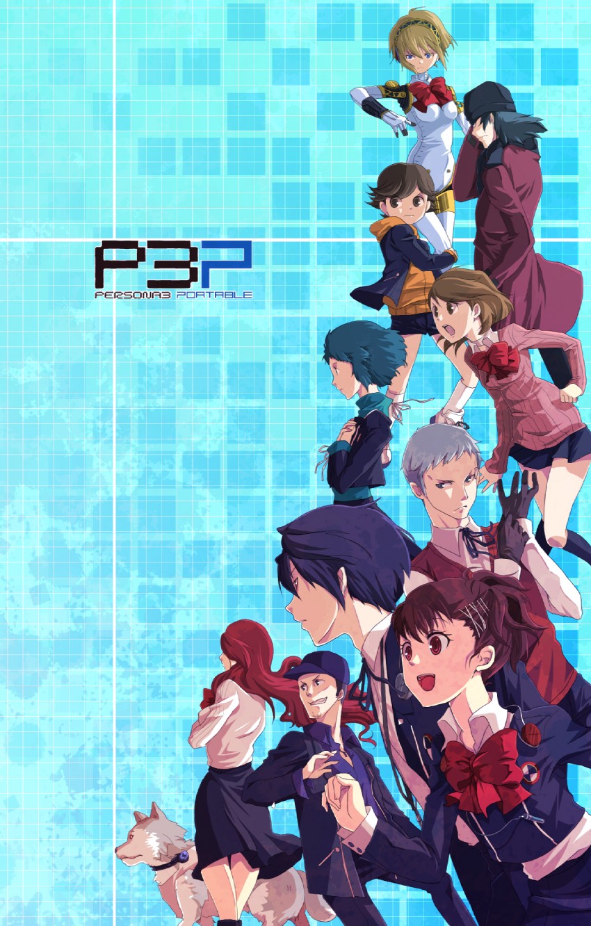 yuuki makoto, aigis, shiomi kotone, takeba yukari, kirijou mitsuru, and 6 more (persona and 2 more) drawn by hiiro_(kikokico)